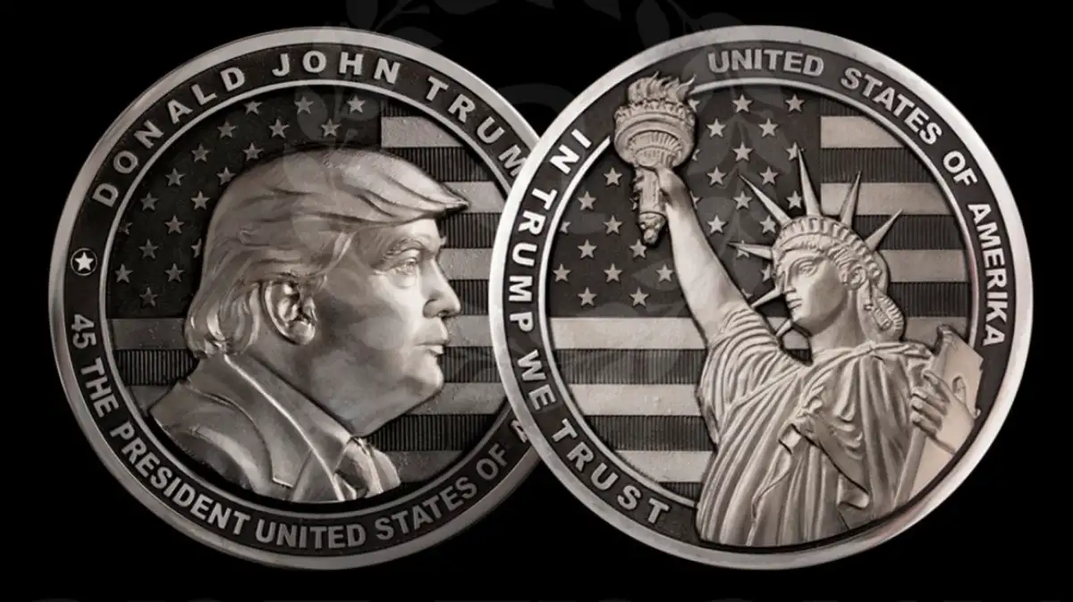 $1 Trump Coin Draft Is Real