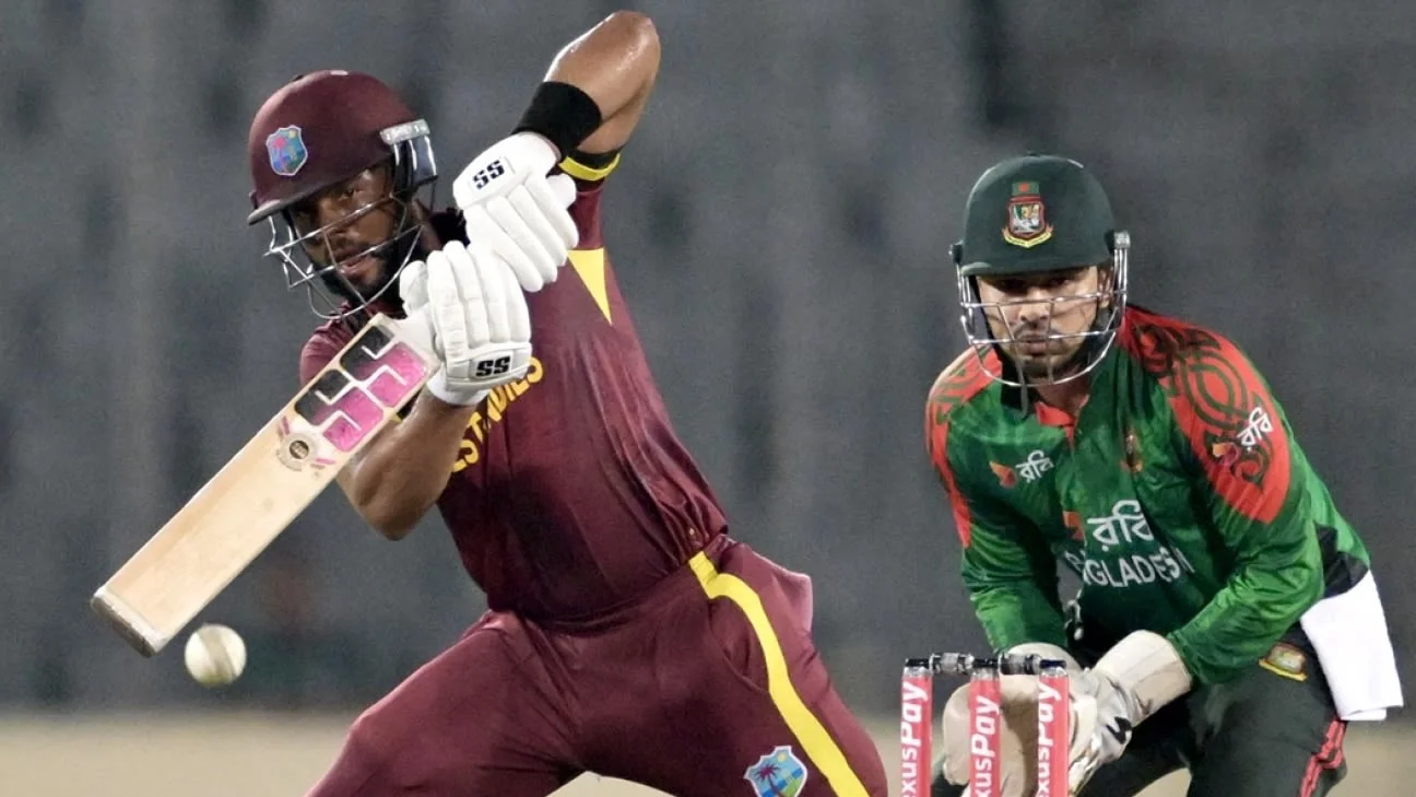 BAN vs WI Cricket Scorecard 2nd ODI at Dhaka Octob 20251023 094140
