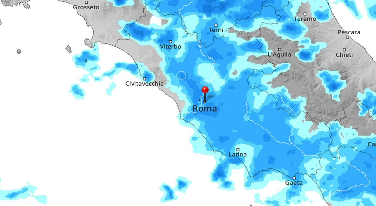 Bomba Dacqua A Roma In Arrivo Forti Piogge Sulla C 20251029 205239