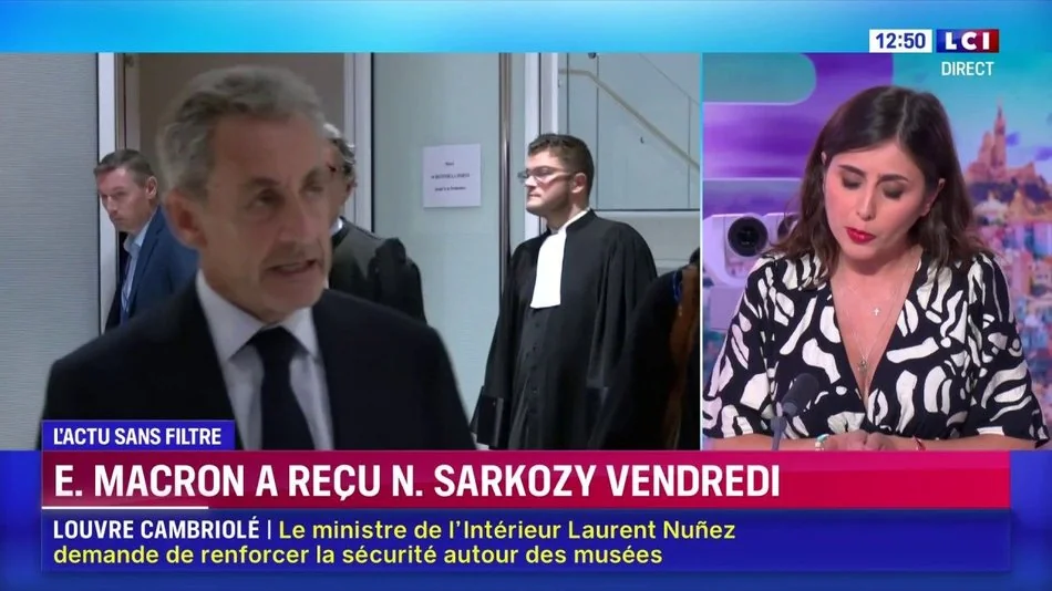 Emmanuel Macron a recu Nicolas Sarkozy avant son i 20251021 105736