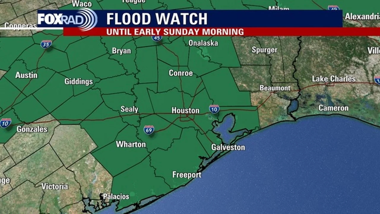 Houston Weather Second Round Of Storms Tonight 20251026 064722