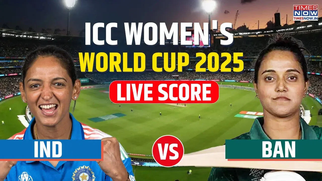 India vs Bangladesh Live Score Womens World Cup 20 20251026 123413