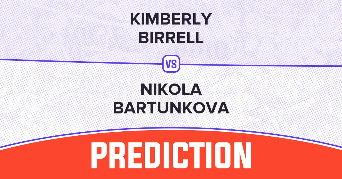 Kimberly Birrell Vs Nikola Bartunkova Prediction 20251029 080702