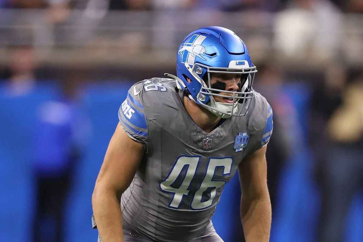 Lions say LB Jack Campbell is cited in NFL memo wa 20251021 013902