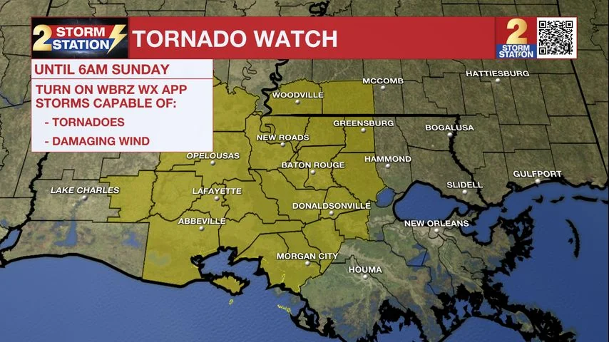 New Tornado Watch Issued For The Capital Region Ah 20251026 082534
