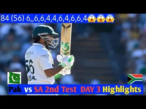 Pakistan Vs South Africa 2Nd Test Day 3 Highlights 20251023 075536