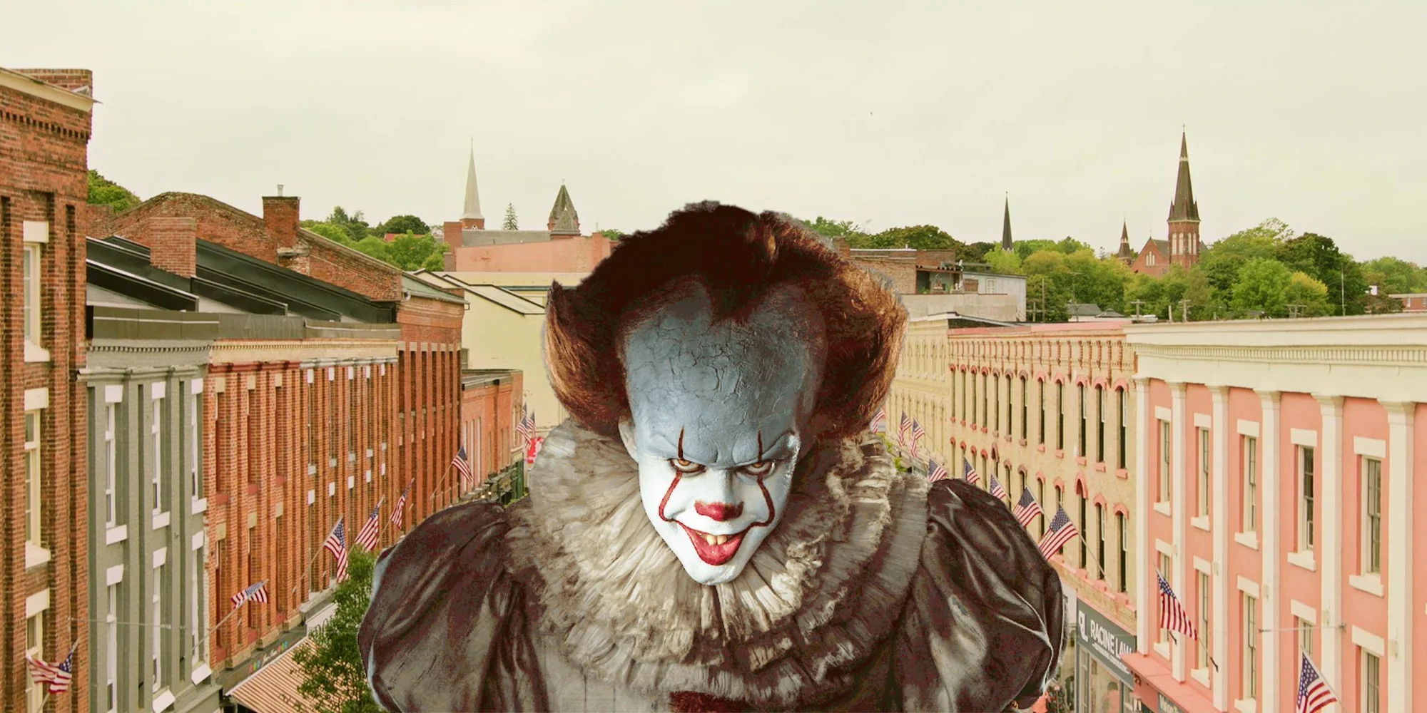 Pennywise the clown haunts New York City ahead of 20251023 034148