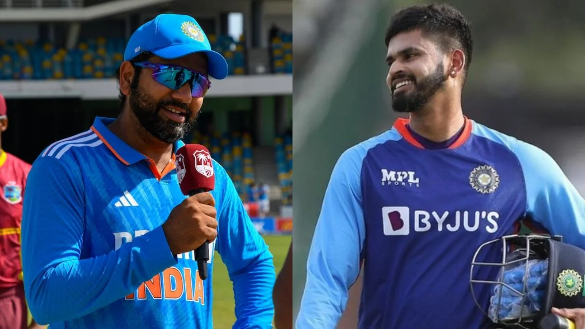 Rohit Sharma Shreyas Iyer Get Involved In An Ugly 20251023 080223