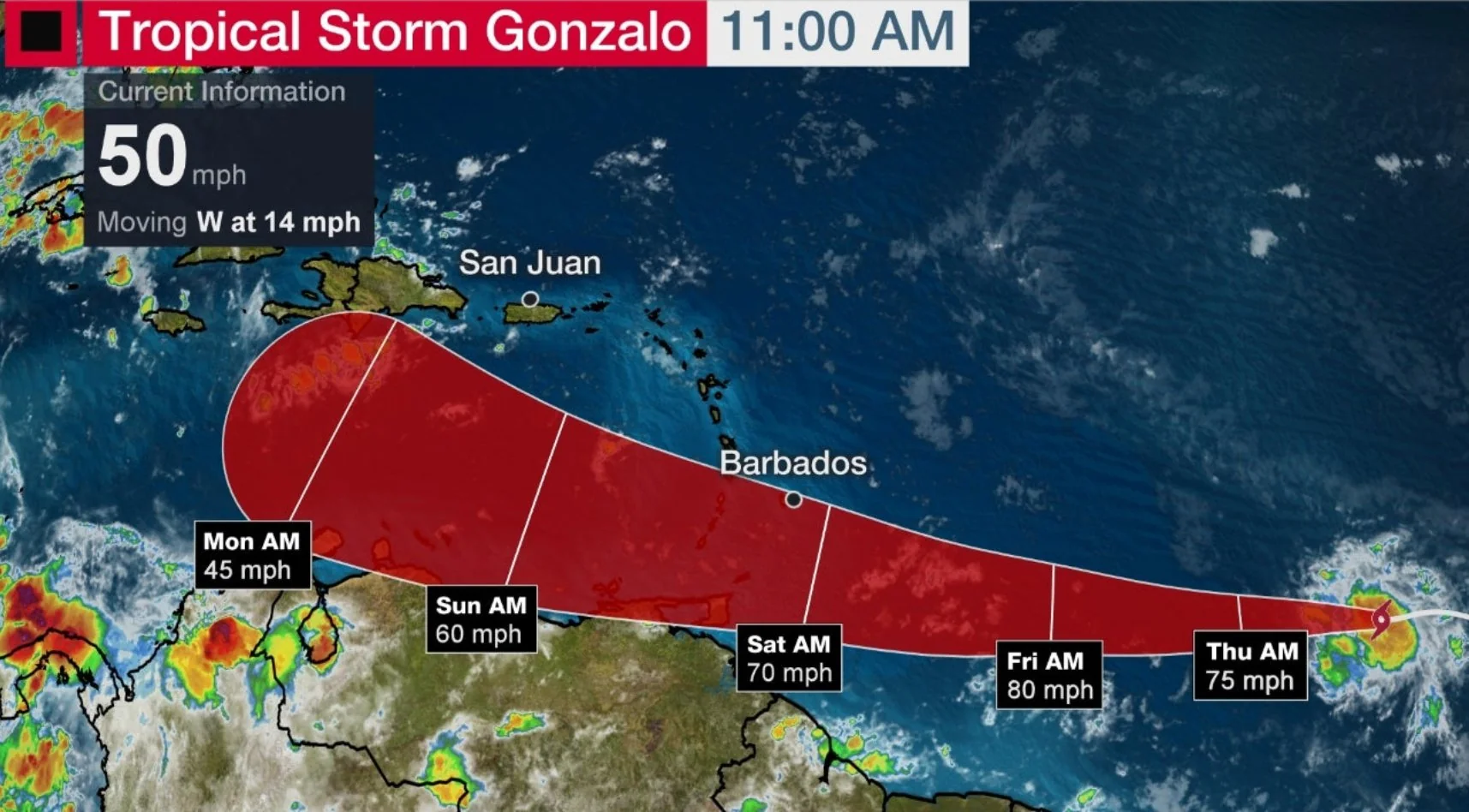 Tropical Storm Melissa May Form In The Caribbean T 20251020 174148
