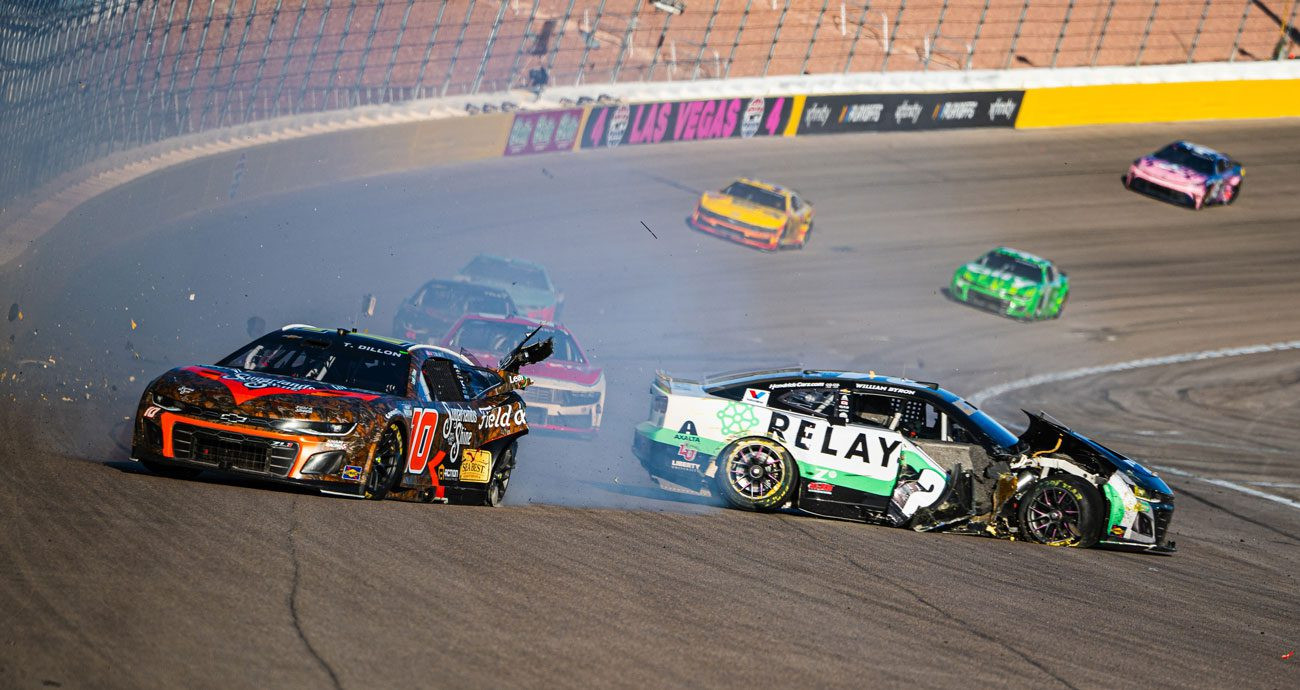 Ty Dillon s spotter out at Kaulig after Las Vegas crash that took out William Byron The Athletic 20251020 000855