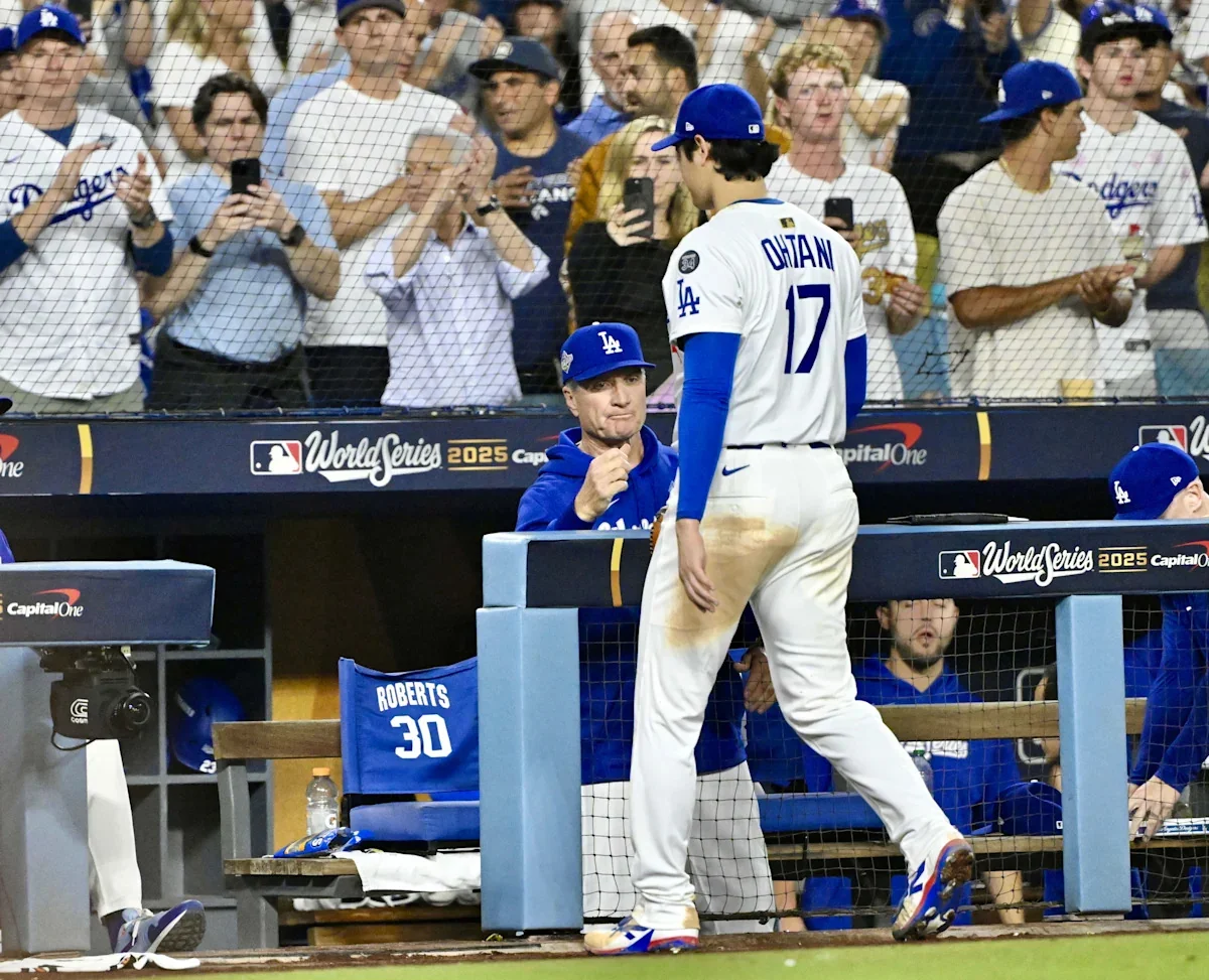 World Series 2025 Shohei Ohtani Dodgers Bullpen Ru 20251030 045806
