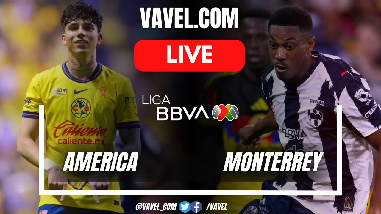 America vs Monterrey LIVE Score Updates in Liga MX 20251130 012840