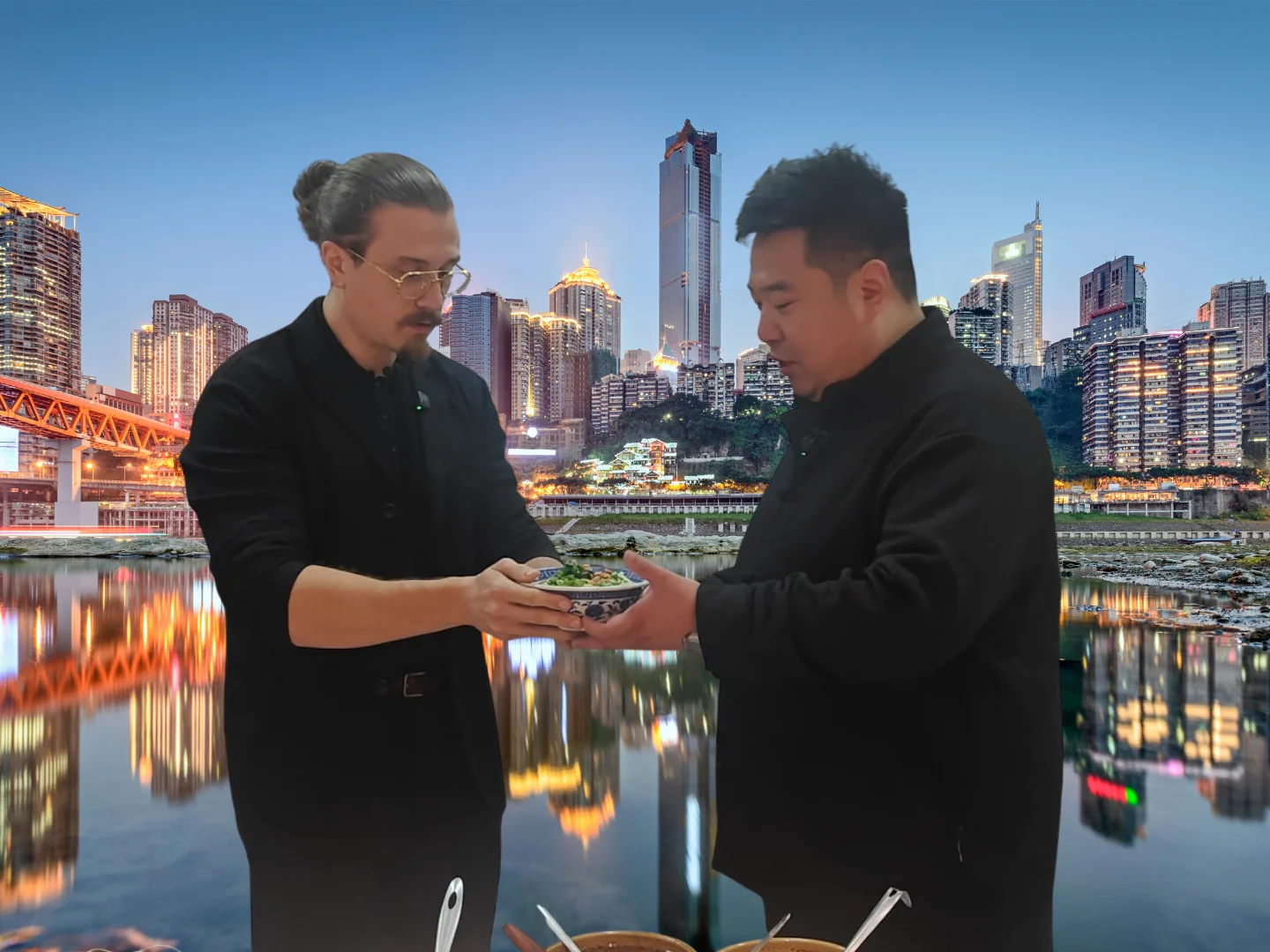 American Chef Enchanted by Chongqing Noodles 20251122 125802