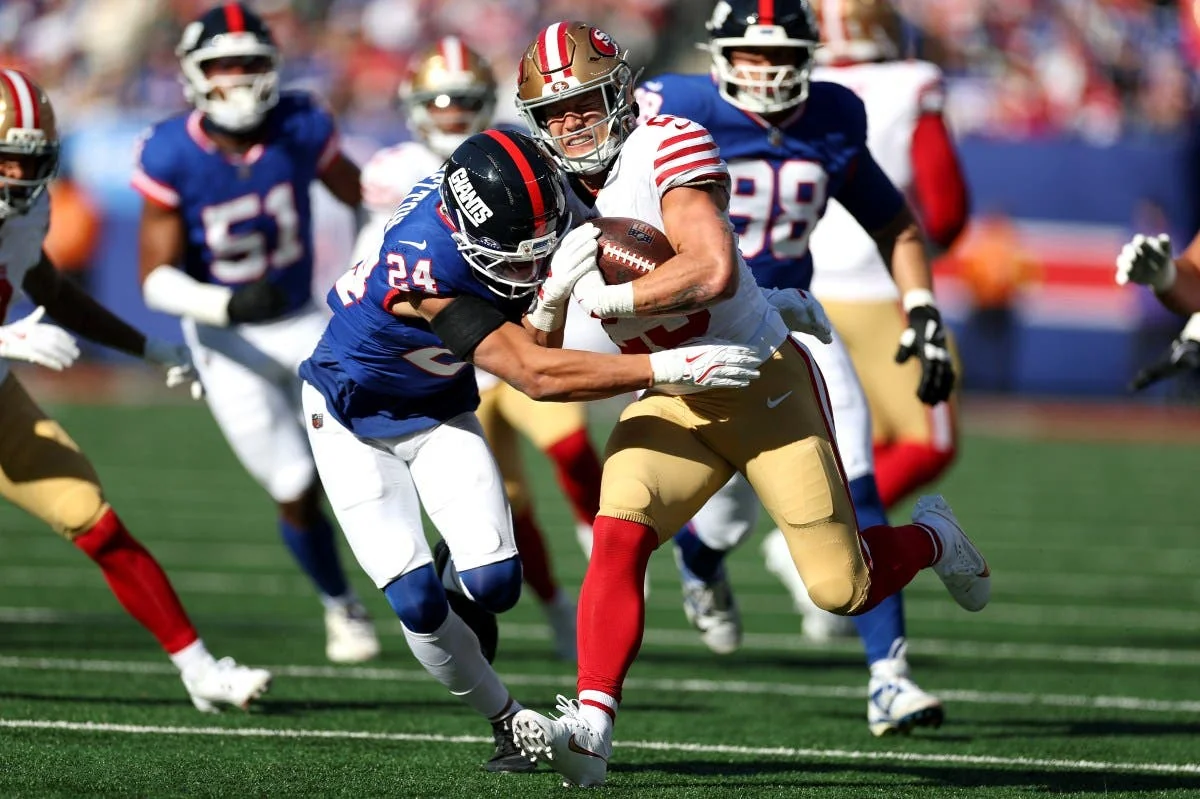Christian McCaffrey Incident in 49ers Giants Spark 20251110 003412