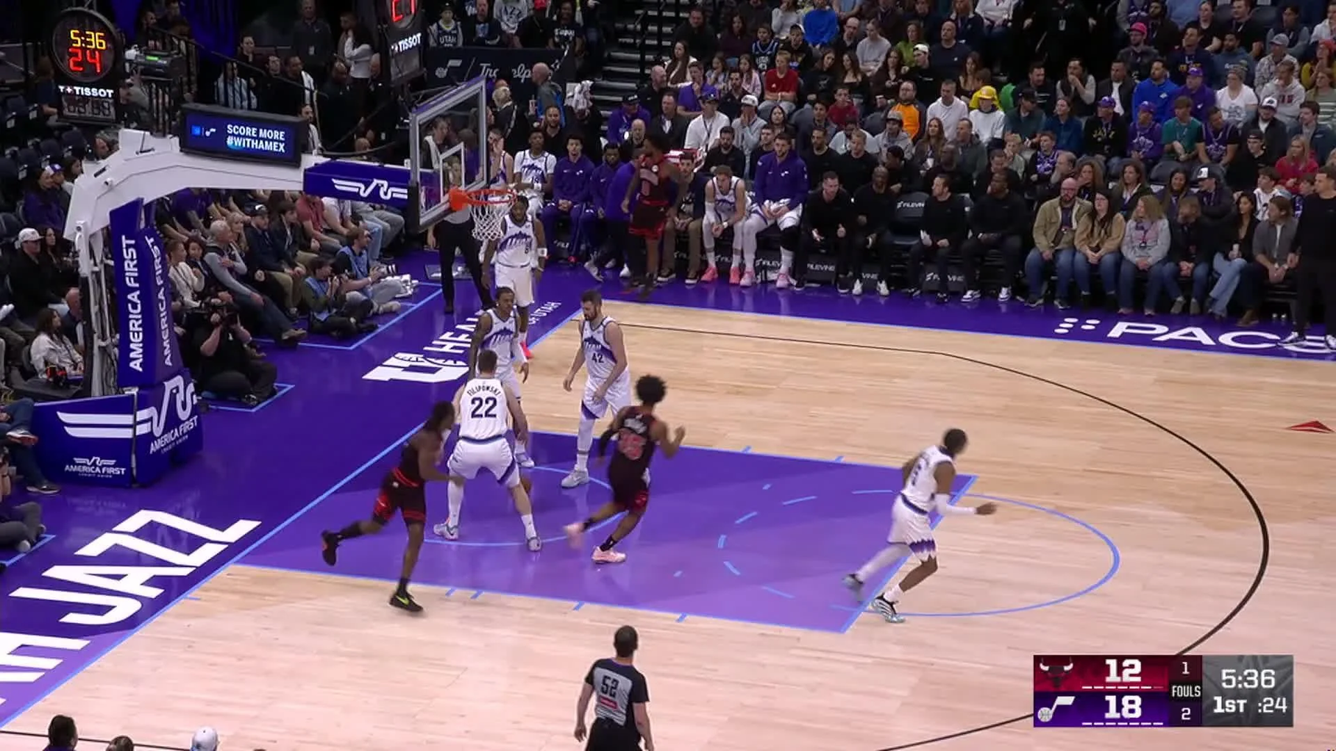 Coby White 1st Bucket of the Season 20251117 054629