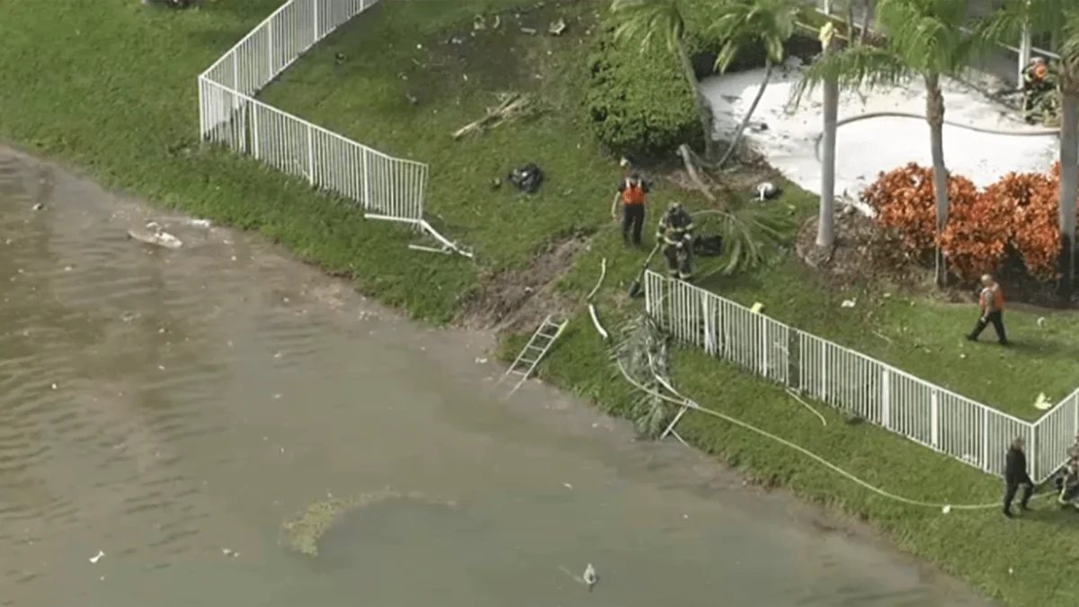 Crews responding after small plane crashes in Cora 20251110 183216