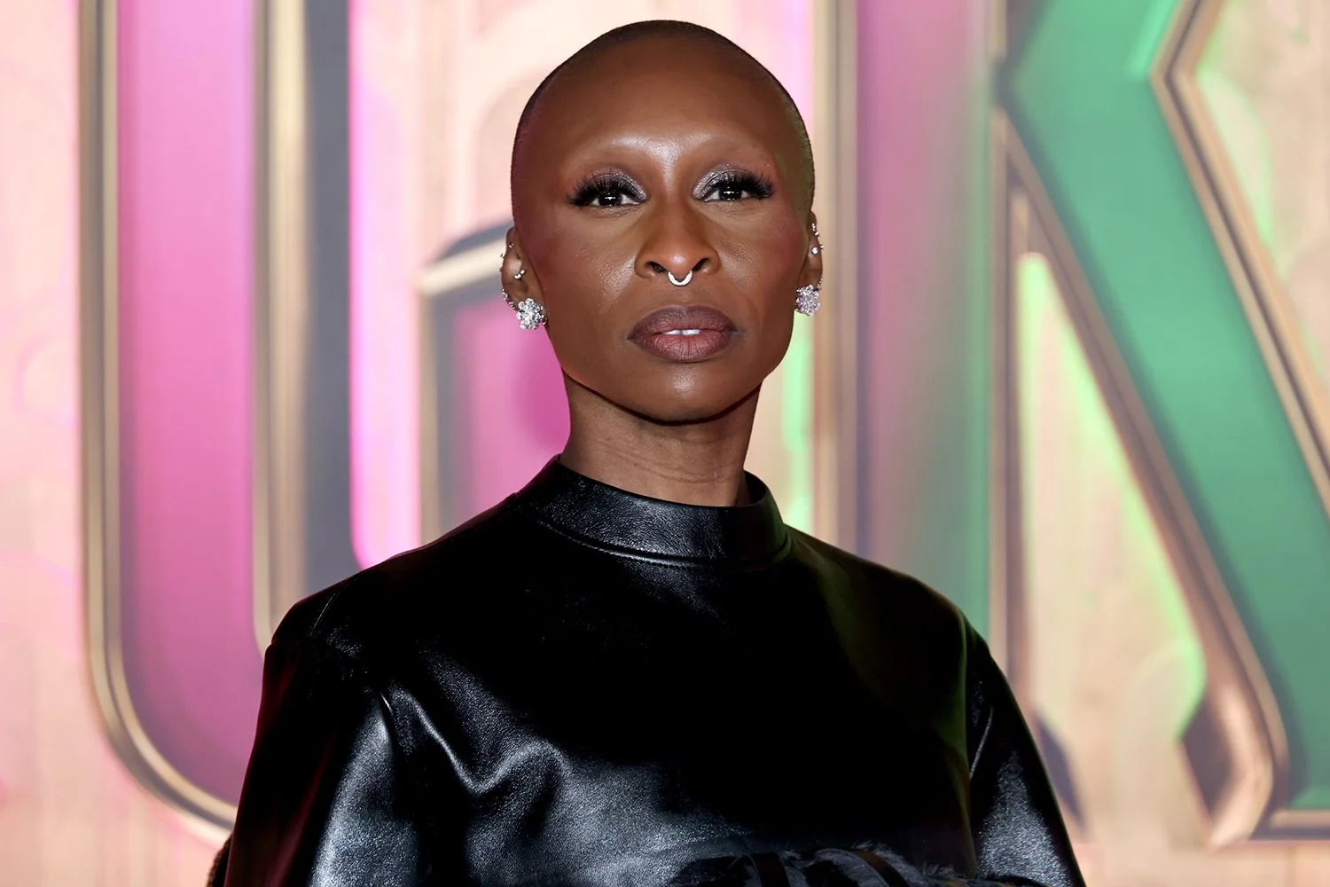 Cynthia Erivo Channels Elphaba In Feather Trimmed 20251118 042659
