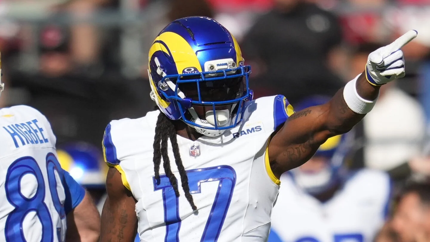 Davante Adams closes in on double digit touchdowns 20251116 151826