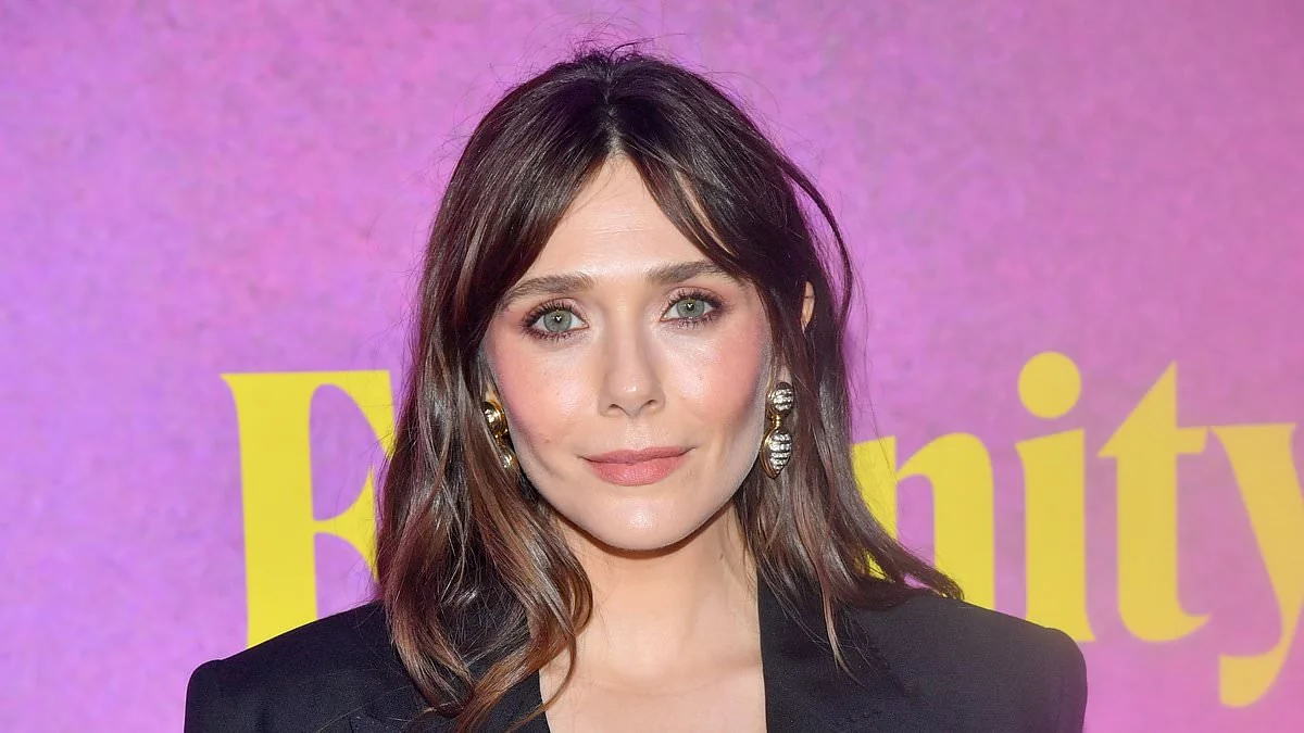 Elizabeth Olsen stuns in a tiny bralette and blaze 20251111 083718