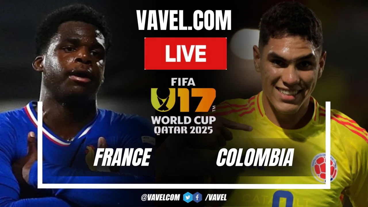 France Vs Colombia Live Score Updates In 2025 U 17 20251114 152207