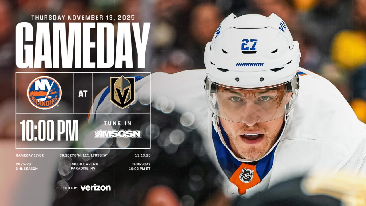 Game Preview Islanders At Golden Knights 20251114 045438