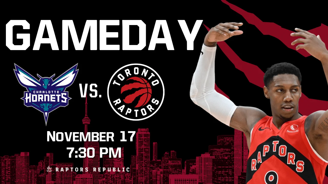 Gameday Hornets Raptors November 17 20251118 052029