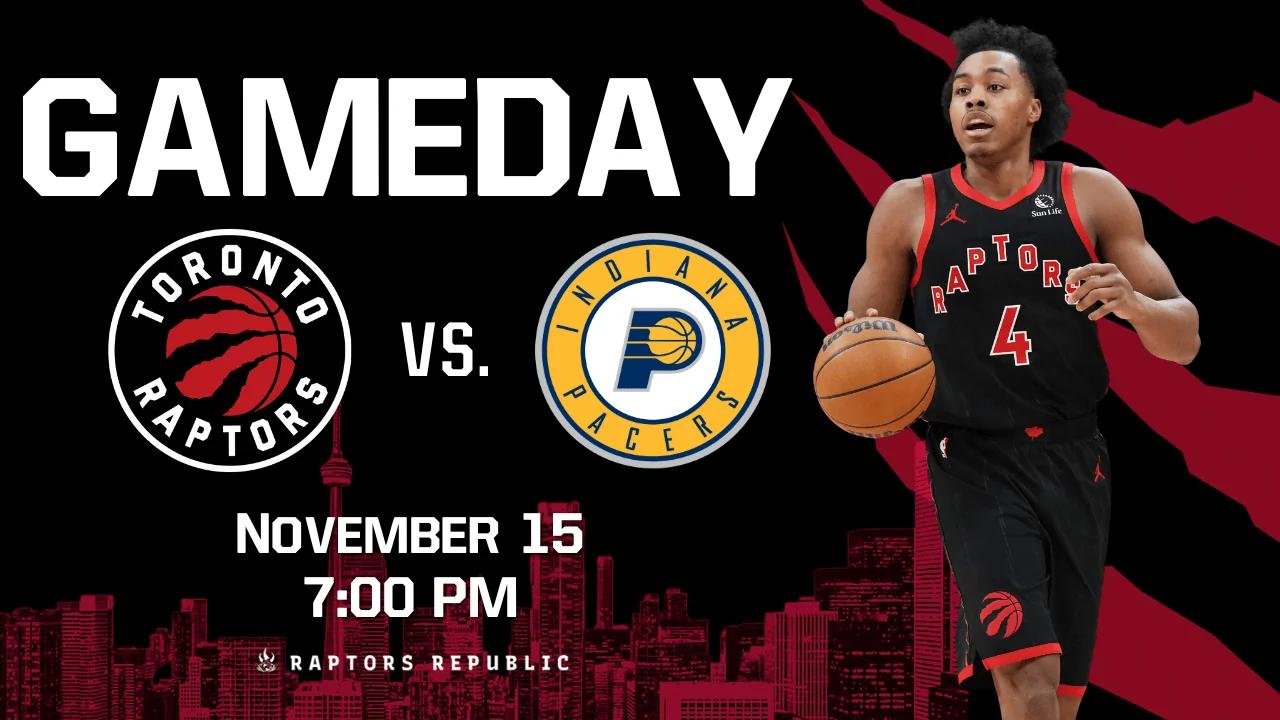 Gameday Raptors Pacers November 15 20251116 014232