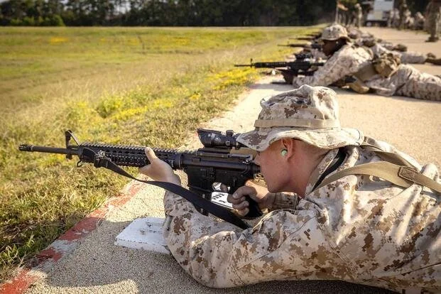 Gunfire On The Firing Line Parris Island Recruit S 20251110 205050