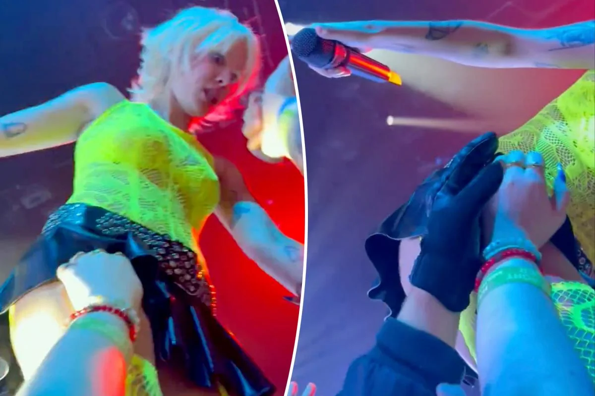 Halsey groped onstage by a fan during DC concert i 20251110 070440