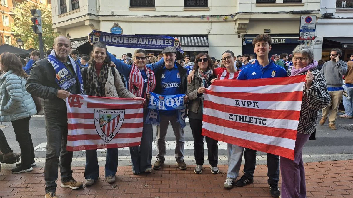 Macro Poteo Azul En Bilbao El Oviedismo Invade San 20251109 142537