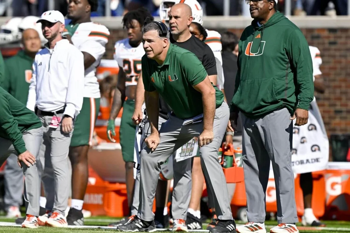 Mario Cristobals Miami is crashing out of the CFP 20251103 115607