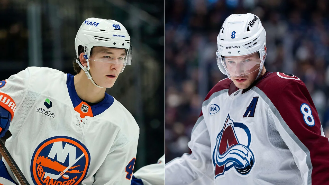 NHL On Tap Schaefer Makar face off for first time 20251117 035446
