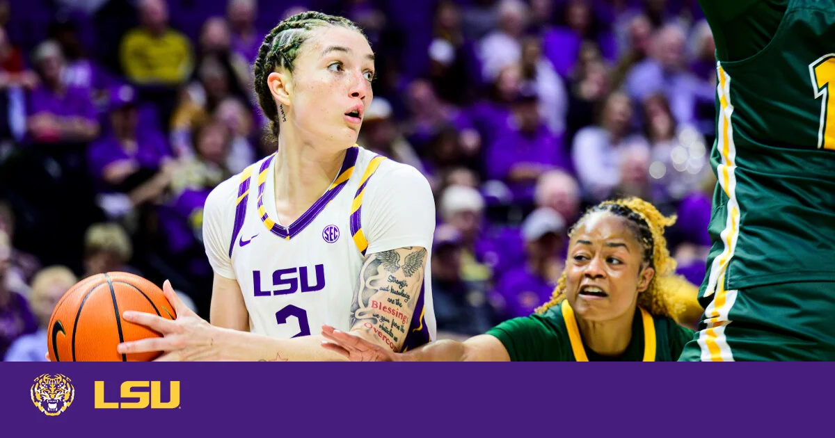 No 5 LSU Welcomes Alcorn State Thursday Night 20251121 031707