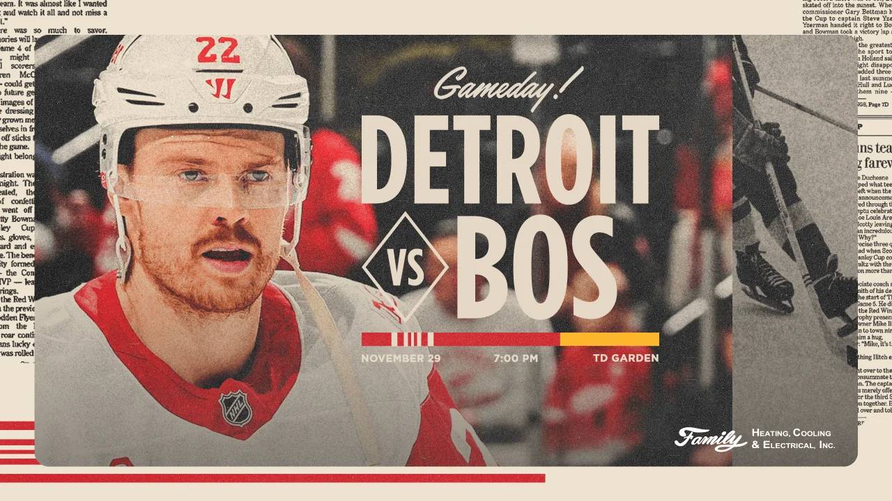PREVIEW Red Wings look to rebound in Boston on Sat 20251130 015945