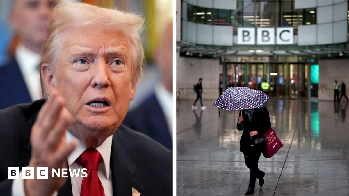 Trump threatens 1bn legal action against BBC over 20251111 055304