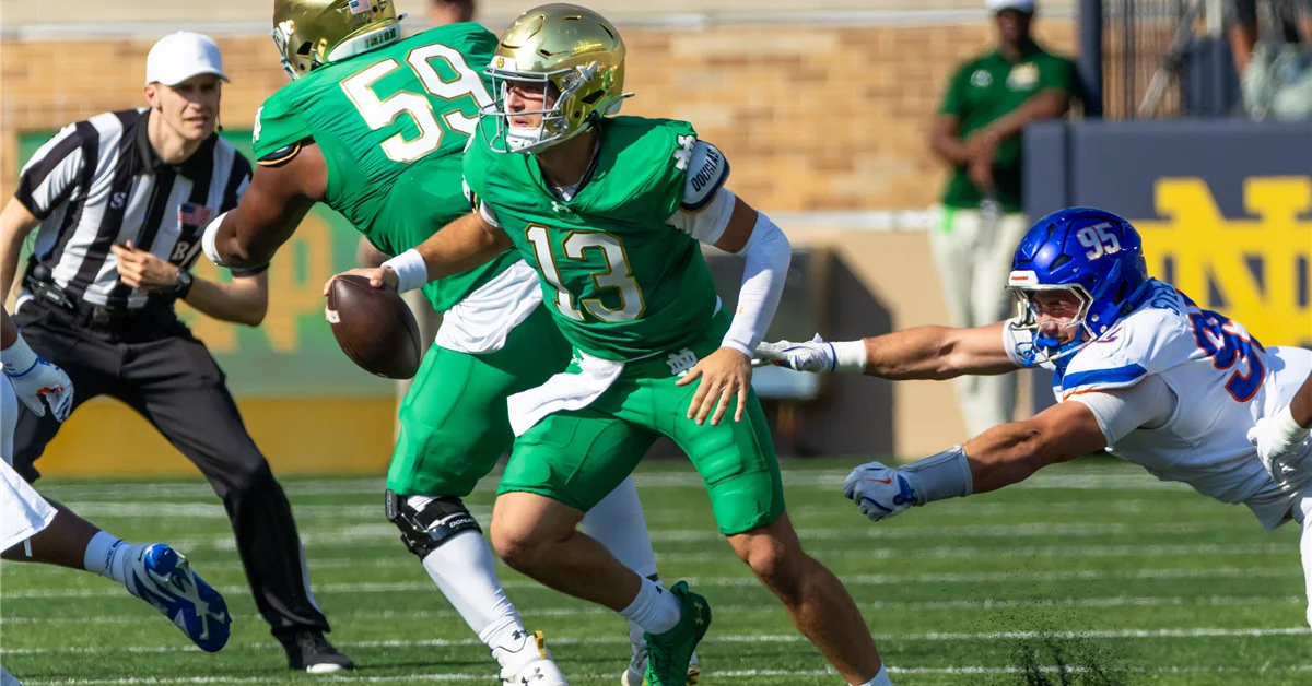 Where Does Notre Dames Cj Carr Rank Among Power Fo 20251115 190132