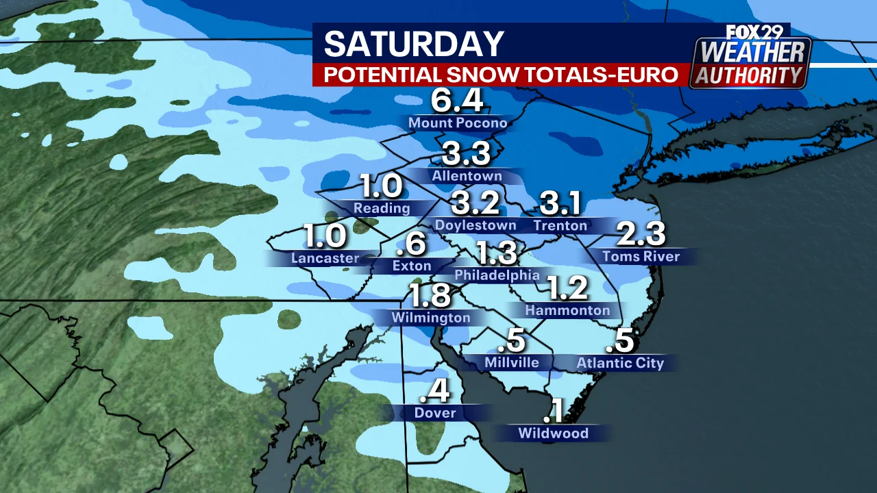 Christmas weekend storm to bring several inches of 20251227 004829