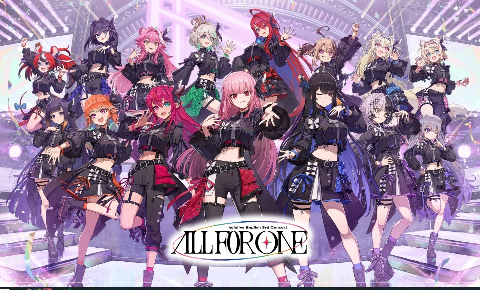 Hololive Englishs All for One Concert Lights Up 20251221 165557