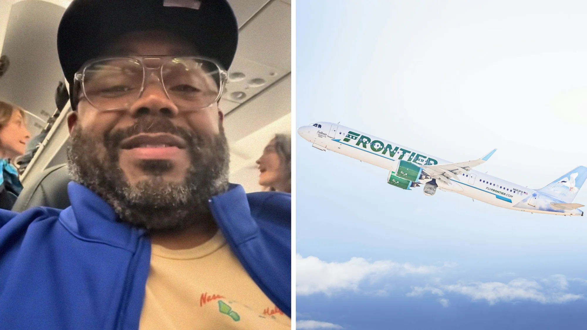 Im not playing Man films fellow Frontier passenger 20251226 204135