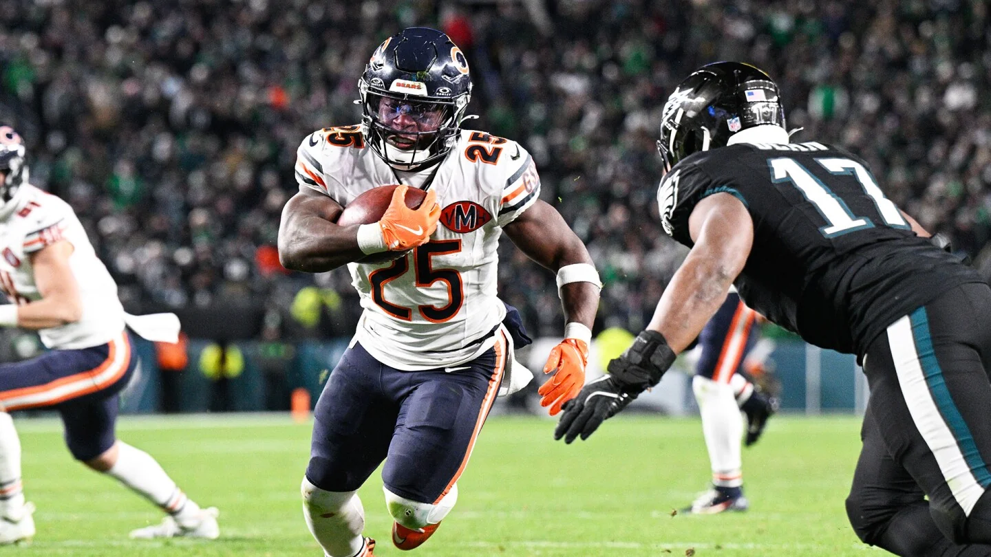 Monangai getting work with Bears run heavy offense 20251208 004030