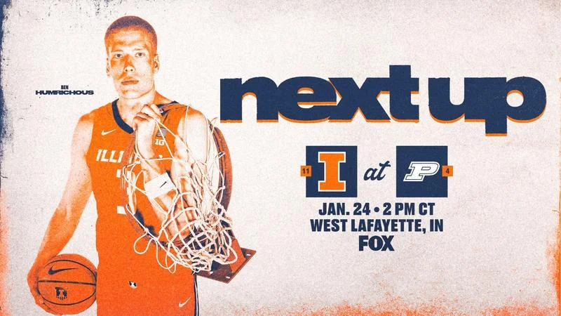 11Th Ranked Illini Visit 4 Purdue Saturday Unive 20260124 221702