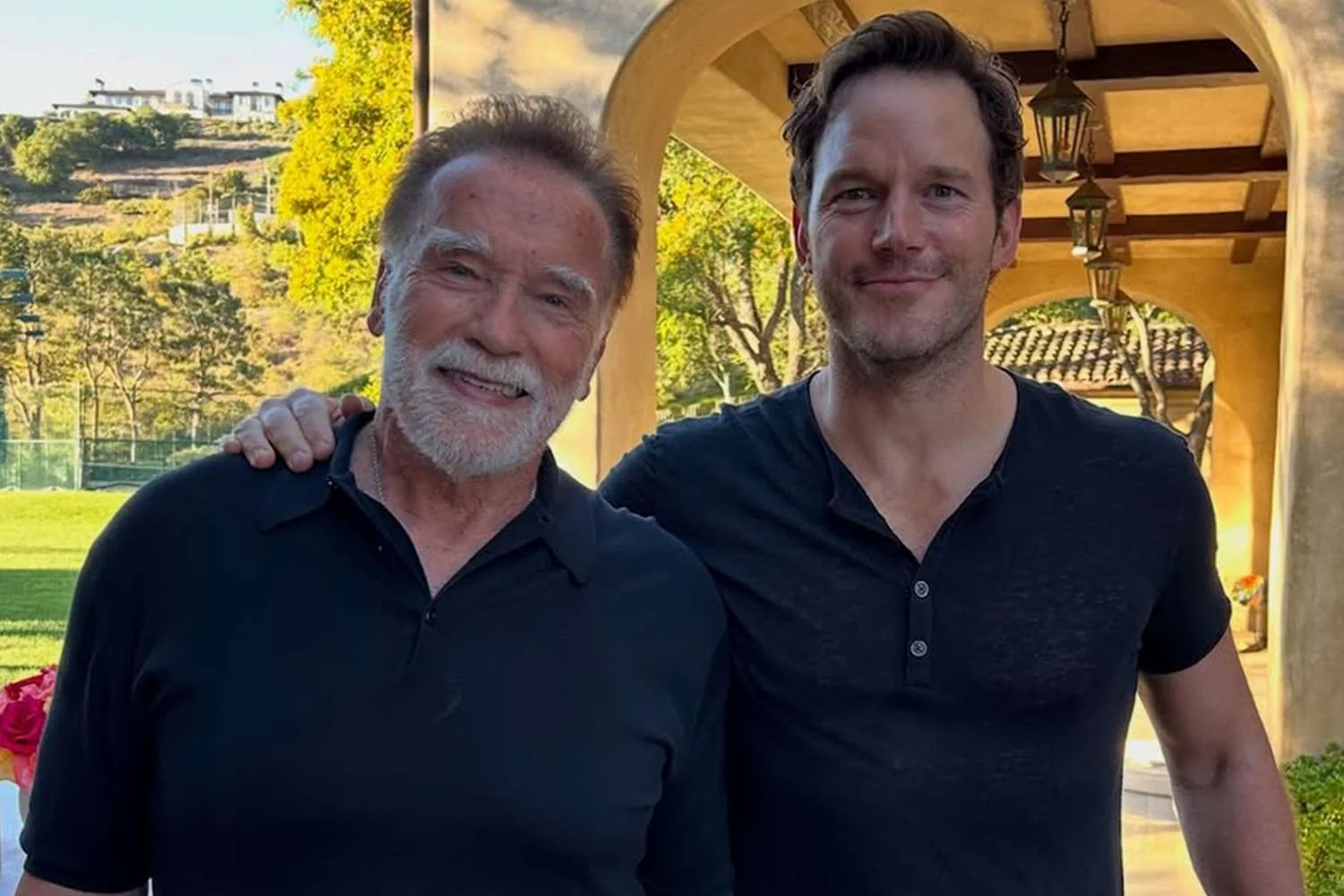 Chris Pratt Reveals Dad in Law Arnold Schwarzenegg 20260110 153215