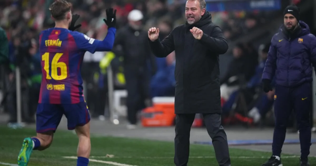 Flick dice que el Barca debe estar al mejor nivel 20260128 234731