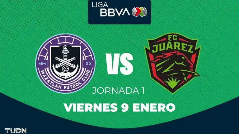 Horario y donde ver el Mazatlan FC vs FC Juarez de 20260110 024717