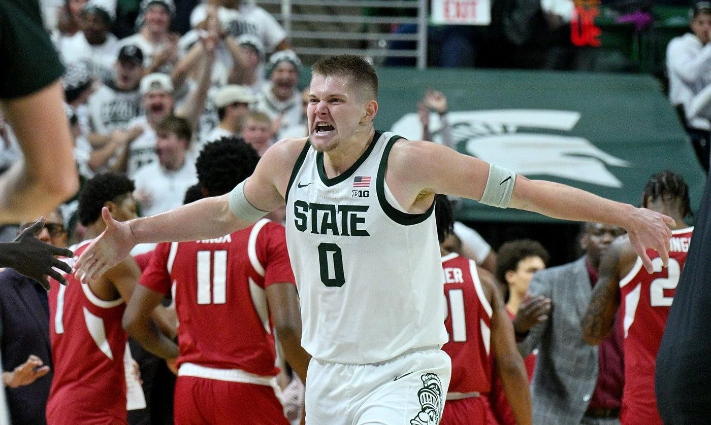 No 9 Michigan State Starts Three Game Homestand On 20260106 035442