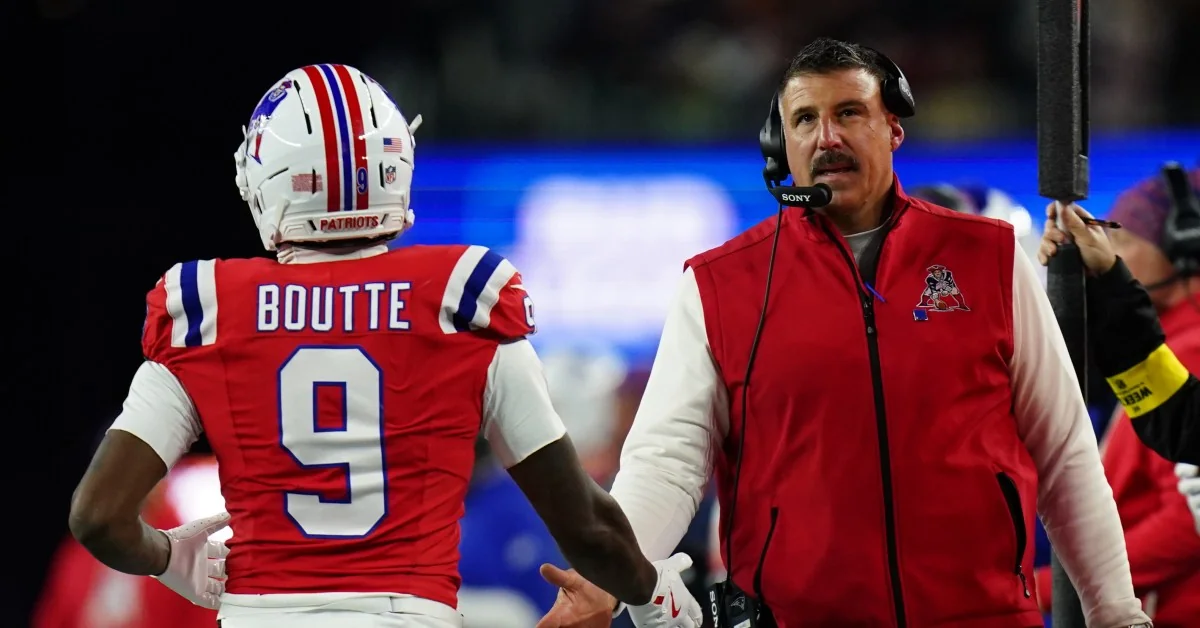 Patriots vs Chargers inactives Kayshon Boutte Haro 20260112 040632