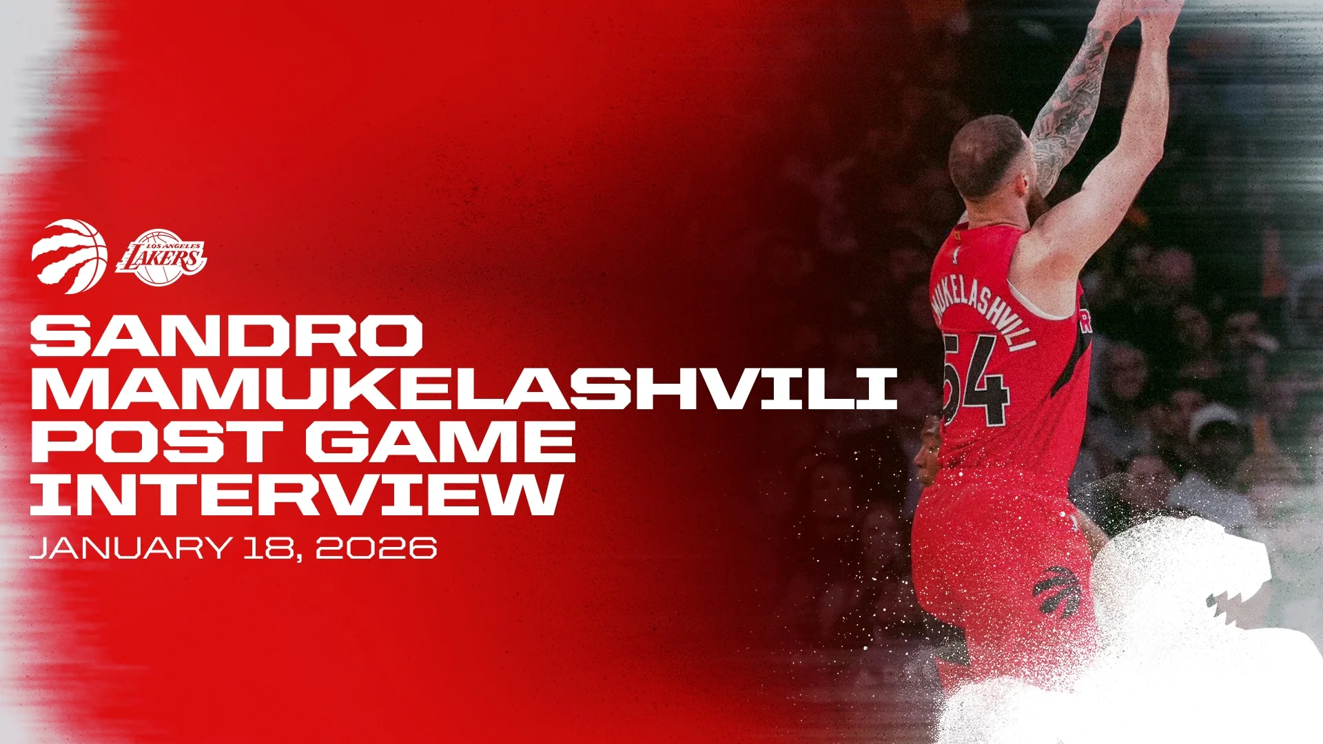 Sandro Mamukelashvili Post Game at Lakers Januar 20260122 072418