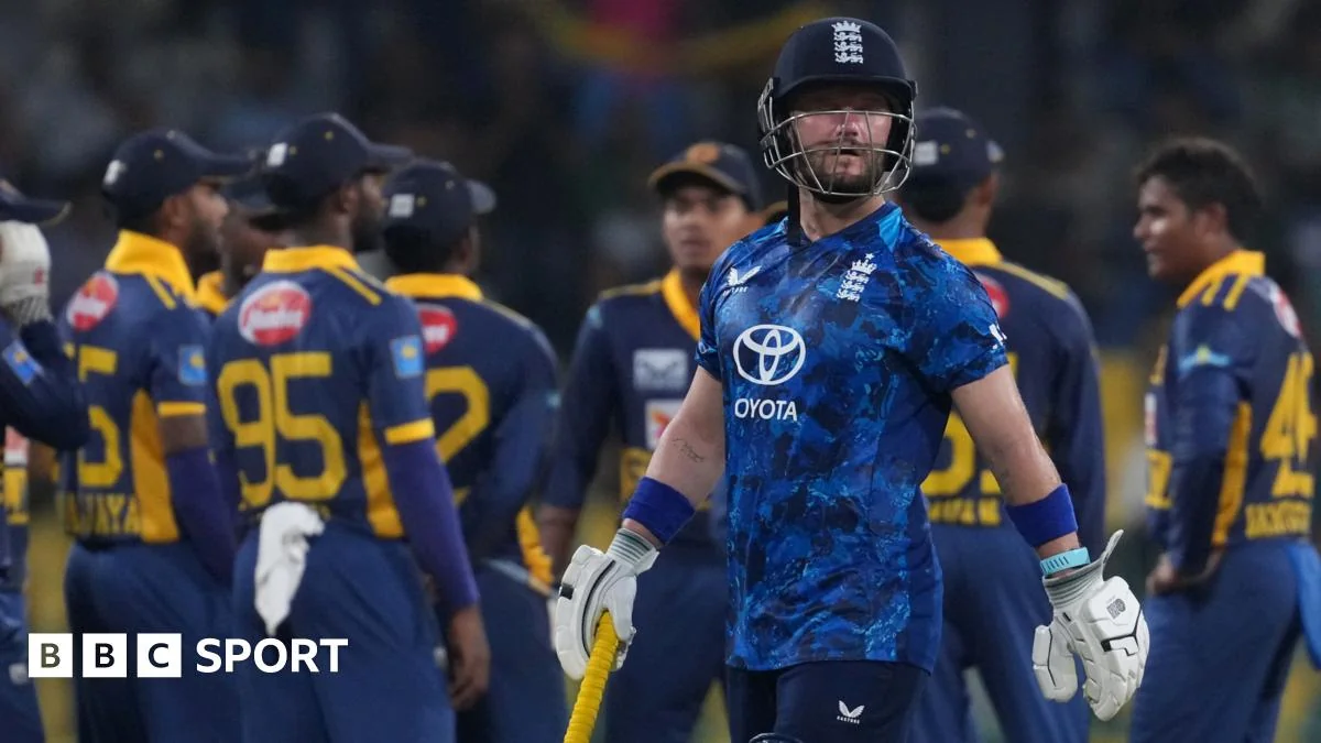 Sri Lanka vs England Harry Brooks side lose first 20260124 105510