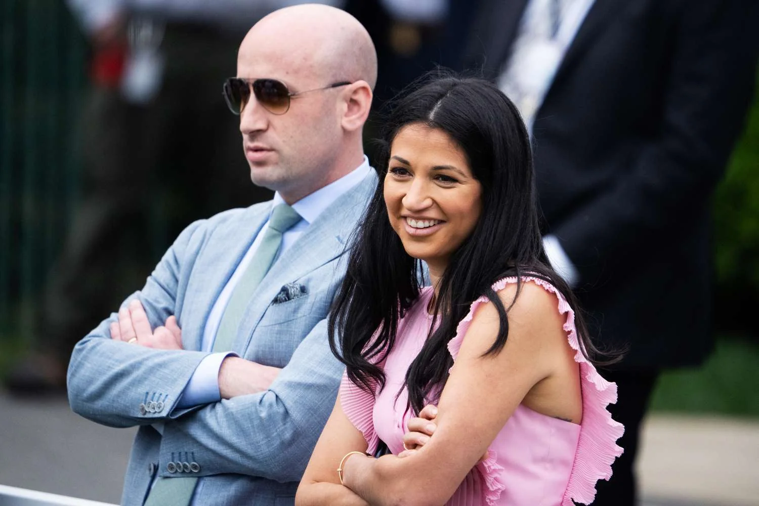 Trumps Deputy Chief of Staff Stephen Miller and Wi 20260104 161528