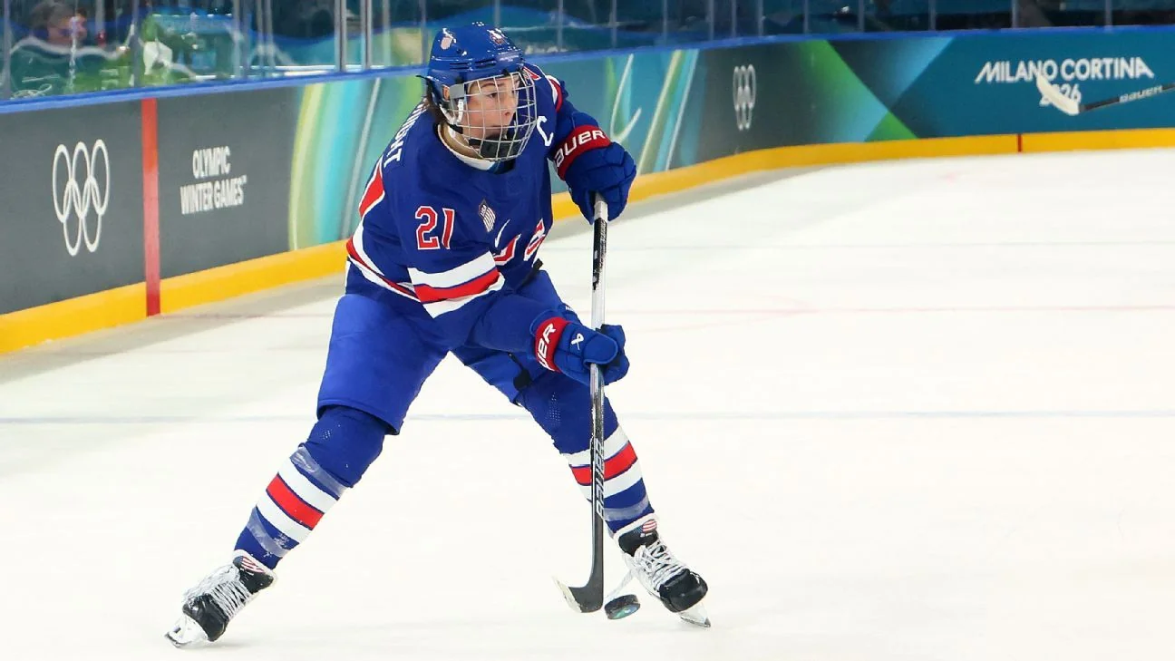 Hilary Knight ties US Olympic goal record in rout 20260210 045727